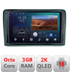 Navigatie dedicata VW PQB B-VW  Android Ecran 2K QLED octa core 3+32 carplay android auto KIT-vw+EDT-E310V3-2K