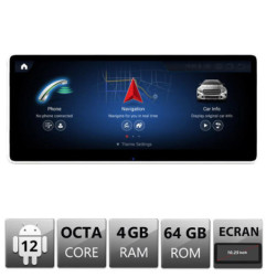 Navigatie dedicata Mercedes C W204 2012-2014 NTG4.5 ecran de 10.25" Android gps 4G 4+64 1920x720