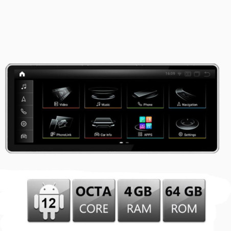 Navigatie dedicata Audi A4 A5 Concert Symphonie 2009-2014 Android Octa Core 4+64 10.25" 1920x720