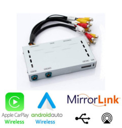 Carplay Android auto Porsche PCM4 CP-PCM4 wireless, cablu, mirrorlink, usb video control touchscreen