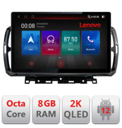 Navigatie dedicata Lenovo Citroen C5 Aircross, Ecran 2K QLED 13",Octacore,8Gb RAM,128Gb Hdd,4G,360,DSP,Carplay,Bluetooth E513-pro