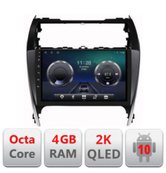 Navigatie dedicata Toyota Camry 2012-2018  Android ecran Qled 2K Octa core 4+32 Kit-camry12+EDT-E410-2K