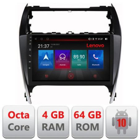 Navigatie dedicata Toyota Camry 2012-2018  Android radio gps internet Lenovo Octa Core 4+64 LTE Kit-camry12+EDT-E510-PRO