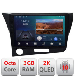Navigatie dedicata Honda CR-Z 2006-2013  Android ecran Qled 2K Octa Core 3+32 carplay android auto Kit-crz+EDT-E309v3-2K