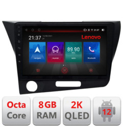 Navigatie dedicata Lenovo Honda CR-Z 2006-2013 Octacore, 8 Gb RAM, 128 Gb Hdd, 4G, Qled 2K, DSP, Carplay AA, 360, Bluetooth