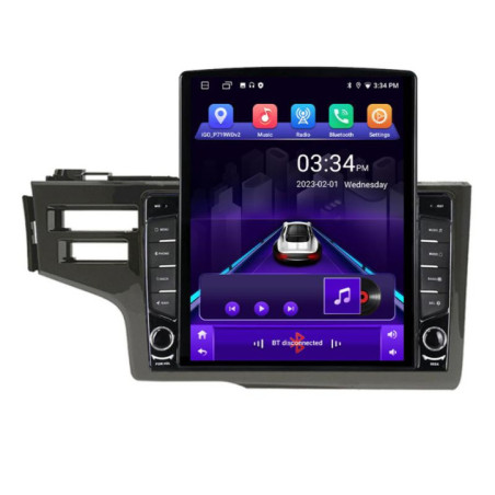 Navigatie dedicata Honda Fit 2014-2019  Android radio gps internet quad core 2+32 ecran vertical 9.7" Kit-fit-14+EDT-E708