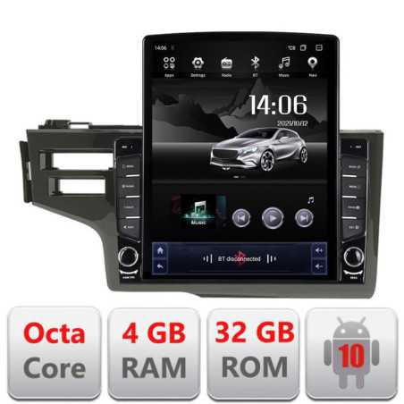 Navigatie dedicata Honda Fit 2014-2019  Android radio gps internet Lenovo Octa Core 4+64 LTE Kit-fit-14+EDT-E709