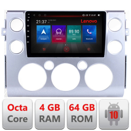 Navigatie dedicata Toyota FJ Cruiser 2006-2020 Android radio gps internet Lenovo Octa Core 4+64 LTE Kit-fj-cruiser+EDT-E509-PRO