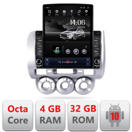 Navigatie dedicata Honda Fit Jazz 2004-2008  Android radio gps internet Lenovo Octa Core 4+64 LTE Kit-jazz+EDT-E709
