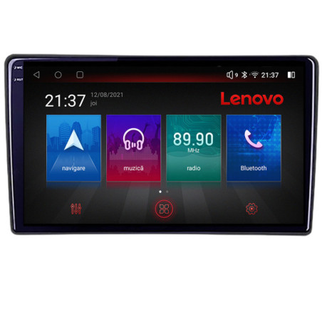 Navigatie dedicata Lenovo Toyota Octacore, 8 Gb RAM, 128 Gb Hdd, 4G, Qled 2K, DSP, Carplay AA, 360,Bluetooth E509-PRO-2K