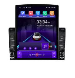 Navigatie dedicata Toyota  Android radio gps internet quad core 2+32 ecran vertical 9.7" Kit-toyota-universal+EDT-E708