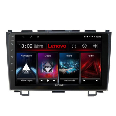 Navigatie dedicata Lenovo Honda CR-V 2006-2012 L-009, Octacore, 4Gb RAM, 64Gb Hdd, 4G, QLED 2K, DSP, Carplay, Bluetooth