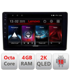 Navigatie dedicata Lenovo Audi A4 B6 L-050, Octacore, 4Gb RAM, 64Gb Hdd, 4G, QLED 2K, DSP, Carplay, Bluetooth