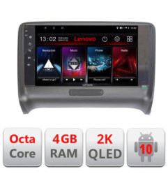 Navigatie dedicata Lenovo Audi TT 2004-2011 L-078, Octacore, 4Gb RAM, 64Gb Hdd, 4G, QLED 2K, DSP, Carplay, Bluetooth
