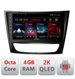 Navigatie dedicata Lenovo Mercedes W211 W219 L-090, Octacore, 4Gb RAM, 64Gb Hdd, 4G, QLED 2K, DSP, Carplay, Bluetooth
