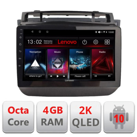Navigatie dedicata Lenovo VW Touareg 2012-2019 L-1142, Octacore, 4Gb RAM, 64Gb Hdd, 4G, QLED 2K, DSP, Carplay, Bluetooth