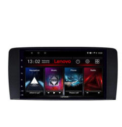 Navigatie dedicata Lenovo Mercedes Clasa R L-215, Octacore, 4Gb RAM, 64Gb Hdd, 4G, QLED 2K, DSP, Carplay, Bluetooth