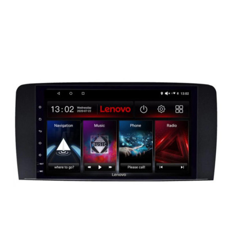 Navigatie dedicata Lenovo Mercedes Clasa R L-215, Octacore, 4Gb RAM, 64Gb Hdd, 4G, QLED 2K, DSP, Carplay, Bluetooth