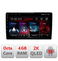 Navigatie dedicata Lenovo Peugeot 307 L-307, Octacore, 4Gb RAM, 64Gb Hdd, 4G, QLED 2K, DSP, Carplay, Bluetooth