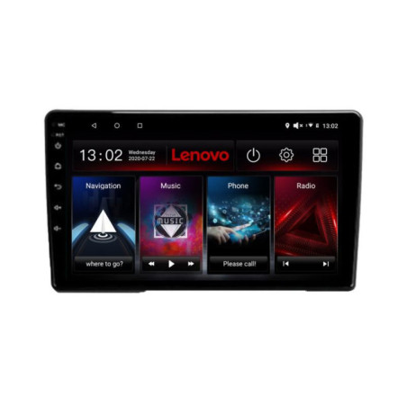 Navigatie dedicata Lenovo Peugeot 308 2013-2018 L-308, Octacore, 4Gb RAM, 64Gb Hdd, 4G, QLED 2K, DSP, Carplay, Bluetooth