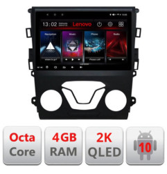 Navigatie dedicata Lenovo Ford Mondeo 2013-2020 L-377, Octacore, 4Gb RAM, 64Gb Hdd, 4G, QLED 2K, DSP, Carplay, Bluetooth