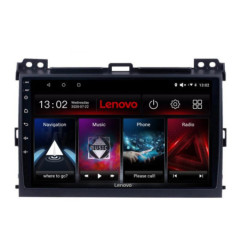 Navigatie dedicata Lenovo Toyota Prado 2004-2009 L-456, Octacore, 4Gb RAM, 64Gb Hdd, 4G, QLED 2K, DSP, Carplay, Bluetooth