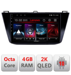 Navigatie dedicata Lenovo Volkswagen Tiguan 2016- L-5883, Octacore, 4Gb RAM, 64Gb Hdd, 4G, QLED 2K, DSP, Carplay, Bluetooth
