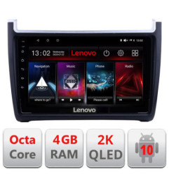 Navigatie dedicata Lenovo VW Polo 2014-2017 L-655, Octacore, 4Gb RAM, 64Gb Hdd, 4G, QLED 2K, DSP, Carplay, Bluetooth