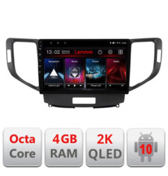 Navigatie dedicata Lenovo Honda Accord 2008-2012 L-8951, Octacore, 4Gb RAM, 64Gb Hdd, 4G, QLED 2K, DSP, Carplay, Bluetooth