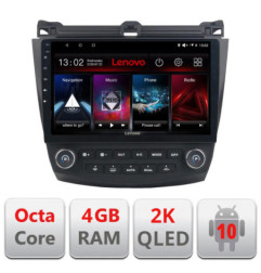 Navigatie dedicata Lenovo Honda Accord 2004-2008 L-ACCORD, Octacore, 4Gb RAM, 64Gb Hdd, 4G, QLED 2K, DSP, Carplay, Bluetooth
