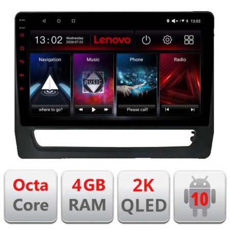 Navigatie dedicata Lenovo Mitsubishi ASX 2020 L-asx2020, Octacore, 4Gb RAM, 64Gb Hdd, 4G, QLED 2K, DSP, Carplay, Bluetooth