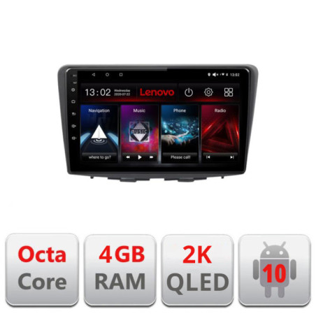 Navigatie dedicata Lenovo Suzuki Baleno L-baleno, Octacore, 4Gb RAM, 64Gb Hdd, 4G, QLED 2K, DSP, Carplay, Bluetooth