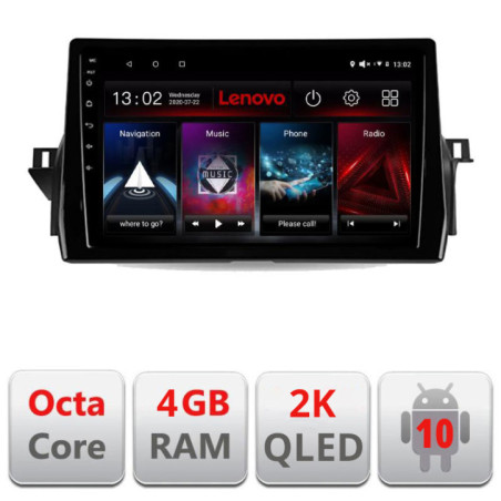Navigatie dedicata Lenovo Toyota Camry 2021- L-camry2021, Octacore, 4Gb RAM, 64Gb Hdd, 4G, QLED 2K, DSP, Carplay, Bluetooth