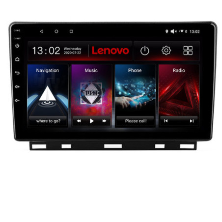 Navigatie dedicata Lenovo Renault Clio 5, Octacore, 4Gb RAM, 64Gb Hdd, 4G, QLED 2K, DSP, Carplay, Bluetooth