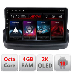 Navigatie dedicata Lenovo Hyundai Genesis Lenovo 4+64 GB, Octacore, 4Gb RAM, 64Gb Hdd, 4G, QLED 2K, DSP, Carplay, Bluetooth