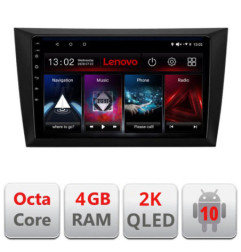Navigatie dedicata Lenovo VW Golf6 2009-2013 L-GOLF6, Octacore, 4Gb RAM, 64Gb Hdd, 4G, QLED 2K, DSP, Carplay, Bluetooth