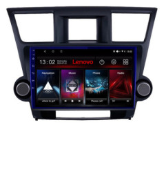 Navigatie dedicata Lenovo Toyota Highlander 2007-2013, Octacore, 4Gb RAM, 64Gb Hdd, 4G, QLED 2K, DSP, Carplay, Bluetooth