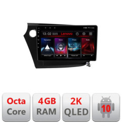 Navigatie dedicata Lenovo Honda Insight 2009-2014 L-insight, Octacore, 4Gb RAM, 64Gb Hdd, 4G, QLED 2K, DSP, Carplay, Bluetooth
