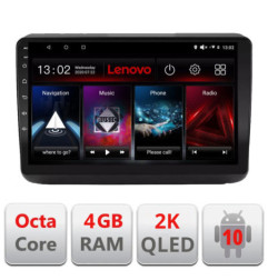 Navigatie dedicata Lenovo Jeep Grand Cherokee 2014-2019 L-JGG , Octacore, 4Gb RAM, 64Gb Hdd, 4G, QLED 2K, DSP, Carplay, Bluetooth