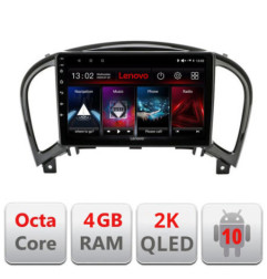 Navigatie dedicata Lenovo Nissan Juke 2010-2015 L-JUKE, Octacore, 4Gb RAM, 64Gb Hdd, 4G, QLED 2K, DSP, Carplay, Bluetooth