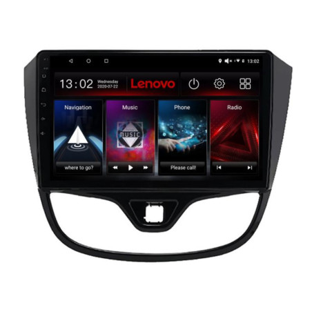 Navigatie dedicata Lenovo Opel Karl 2017- L-karl, Octacore, 4Gb RAM, 64Gb Hdd, 4G, QLED 2K, DSP, Carplay, Bluetooth