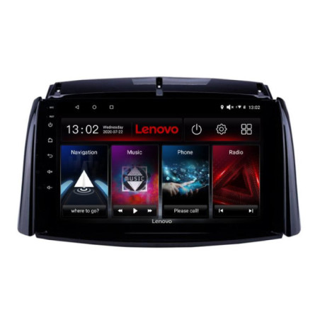 Navigatie dedicata Lenovo Renault Koleos 2009-2016 L-KOLEOS, Octacore, 4Gb RAM, 64Gb Hdd, 4G, QLED 2K, DSP, Carplay, Bluetooth