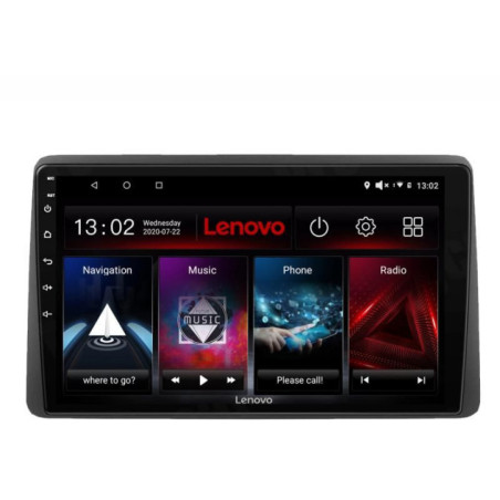 Navigatie dedicata Lenovo Opel Movano Renault Master 2020-, Octacore, 4Gb RAM, 64Gb Hdd, 4G, QLED 2K, DSP, Carplay, Bluetooth
