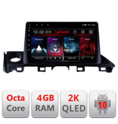 Navigatie dedicata Lenovo Mazda 6 2018- L-MAZDA6-18, Octacore, 4Gb RAM, 64Gb Hdd, 4G, QLED 2K, DSP, Carplay, Bluetooth