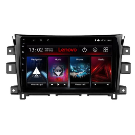 Navigatie dedicata Lenovo Nissan Navara 2017- L-NAVARA17, Octacore, 4Gb RAM, 64Gb Hdd, 4G, QLED 2K, DSP, Carplay, Bluetooth