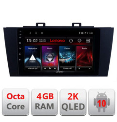 Navigatie dedicata Lenovo Subaru Outback 2014-2019 L-OUTBACK5 , Octacore, 4Gb RAM, 64Gb Hdd, 4G, QLED 2K, DSP, Carplay, Bluetooth