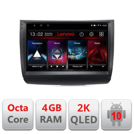 Navigatie dedicata Lenovo Toyota Prius 2002-2010 L-PRIUS, Octacore, 4Gb RAM, 64Gb Hdd, 4G, QLED 2K, DSP, Carplay, Bluetooth