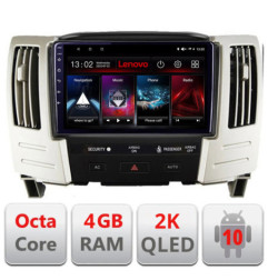 Navigatie dedicata Lenovo Lexus RX300 2003-2008 , Octacore, 4Gb RAM, 64Gb Hdd, 4G, QLED 2K, DSP, Carplay, Bluetooth