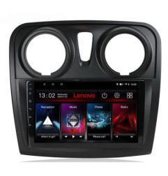 Navigatie dedicata Lenovo Dacia Sandero Logan 2012-2020 L-sandero , Octacore, 4Gb RAM, 64Gb Hdd, 4G, QLED 2K, DSP, Carplay, Bluetooth