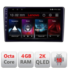 Navigatie dedicata Lenovo Fiat Tipo 2020- , Octacore, 4Gb RAM, 64Gb Hdd, 4G, QLED 2K, DSP, Carplay, Bluetooth
